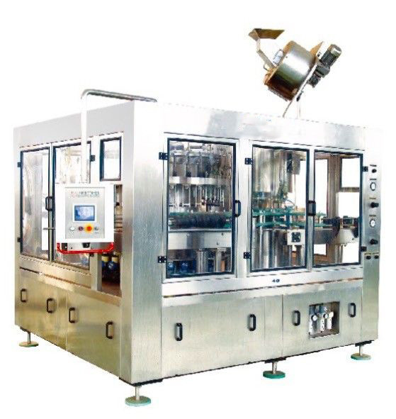 Quality Simple Structure Glass Bottle 18000 BPH Milk Filling Line for sale