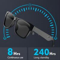 Quality PC Frame Polarized Bluetooth Video Sunglasses 2.5 Hours Charging 400mAh for sale
