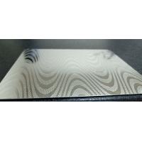 China SS HRC80 0.8mm Patterned Card Lamination Steel Plate factory