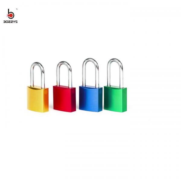 Quality Multi Color Aluminum Padlock CE Certification With Label And Laser Printing for sale