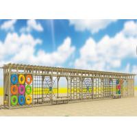 China Natural Wooden Climbing Wall Net And Wall Series Outdoor Play Equipment for sale