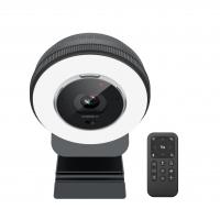 Quality Multifunction 2K Stream Cam Autofocus Webcam Adjustable Ring Light for sale