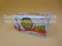 China Sweet Tasty CC Stick Candy with Lovely tattoo sticker / Fun and play candy 11g*30packs factory