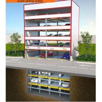 Quality 3 Level Underground Hydraulic Sliding Car Parking Lift System 5 Level On Ground for sale