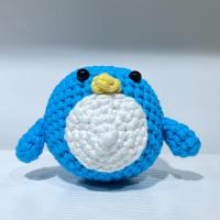 China Ready Stock Seven Craft Cute Penguin DIY Crochet Kit Milk Cotton For Beginners factory