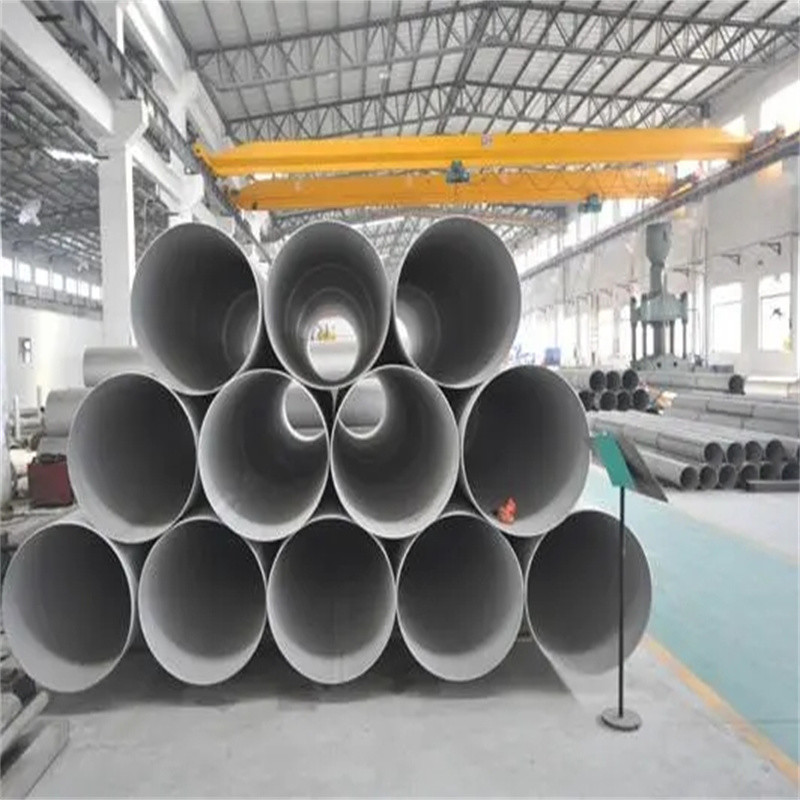 China Seamless Stainless Steel 304 Pipes Tubes 10 Inch OD 9mm Bright Sliver 6m Length factory