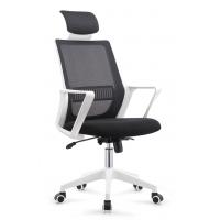 China White Mesh High Back Office Chair For Tall People Puncture Proof ISO Approval factory