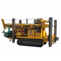 Quality 400 Meter Borehole Drilling Rig , DTH Rig Machine For Water Well Drilling for sale