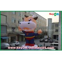 Quality 210 D Oxford Cloth Big Inflatable Costume For Advertising 2 - 8m Height for sale