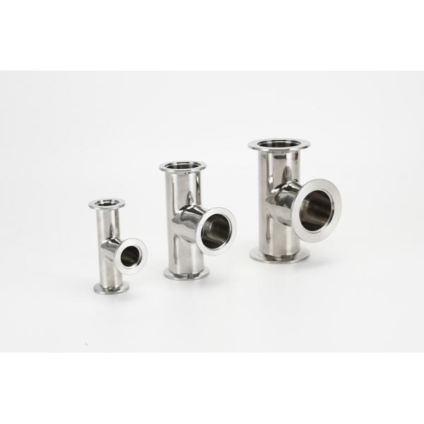 Quality SS304 KF Vacuum Fittings Equal Tee  customizable harmless Industrial for sale