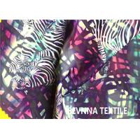 Quality Digital Printing Recycled Swimwear Fabric 225gsm-230gsm With Animal Patterns for sale