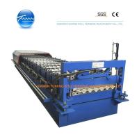 Quality Industrial Roof Panel Roll Former PPGI 7.5KW Roofing Sheet Forming Machine for sale