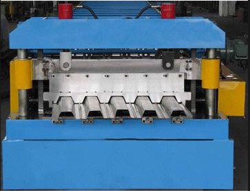 China 380 V 50 Hz Auto Roll Forming Line , Floor Plate Rolling Form Machine factory