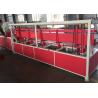 China Semi - Automatic 4 M Single Wire Chain Link Machine PLC Control Pink Color factory