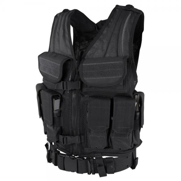 Quality Emergency Handle Padded Military Tactical Vest Plate Carrier 2KG 600 Denier for sale