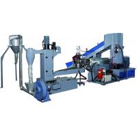 Quality Industrial Small Scale Plastic Recycling Machine / Plastic Recycling Plant for sale