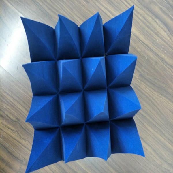 Quality High Power RF Pyramid Absorber Foam Microwave Absorbing Materials for sale