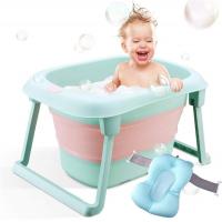 China Foldable baby bath tub, Portable infant newborn bath support for 0-5 years for sale