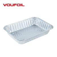 China Food Storage Disposable Aluminum Foil Pan Microwave Oven Safe factory