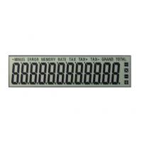 China Monochrome TN LCD Display Screen High Resolution Alphanumeric For Calculator for sale