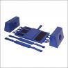 China Reusable Universal Head Immobilizer , Spinal Board With Head Immobilizer factory