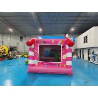 China EN14960 Commercial Inflatable Bounce House Candy Themed PVC 3x3m Inflatable Jumping Castle Little Bounce House factory