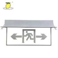 China led exit emergency sign running man exit sign for sale