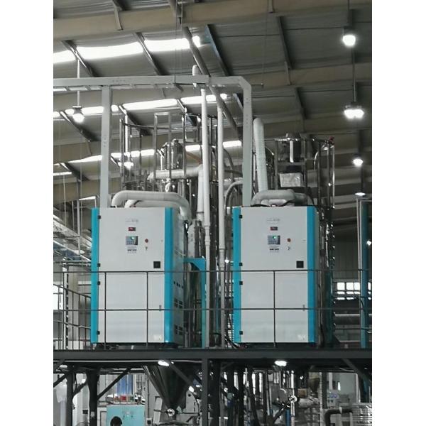 Quality Crystallizing Dehumidifying Hopper Dryer PET TPU Extrusion Twin Tower Dryer for sale