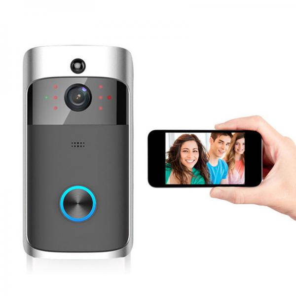 Quality 2.4GHz 2MP Tuya Smart Doorbell Camera Night Vision 3400mHA Battery for sale
