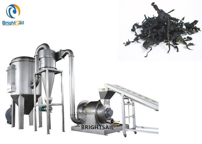 china Oyster Shell Fertilizer Powder Grinder Machine For Dried Seaweed Customized