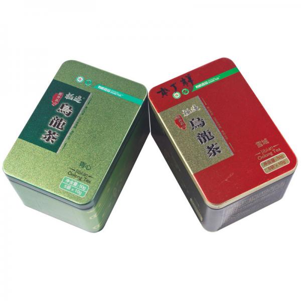 Quality Personalized Tin Tea Canisters For Oolong Tea Metal Tinplate Cans for sale