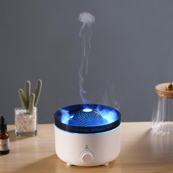 Quality HOMEFISH 36db-45db Essential Oil Diffusers Flame Air Diffuser 560ml for sale