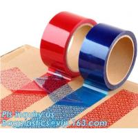 China Tamper Evident VOID OPEN  Tape For Security Seal Warranty Void Tape Pressure sensitive Gloss lamination factory