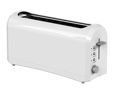 Quality Bread Centering Double Long Slot Toaster Auto-Electric Power Cut Off for sale