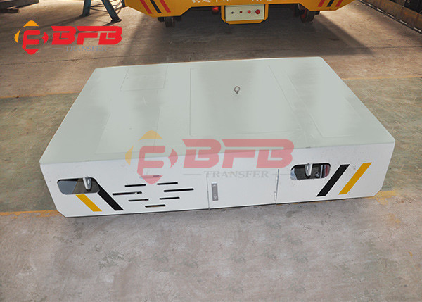 Quality High Speed Steerable Die Transfer Cart , Normal Floor Forklift Turning Battery for sale