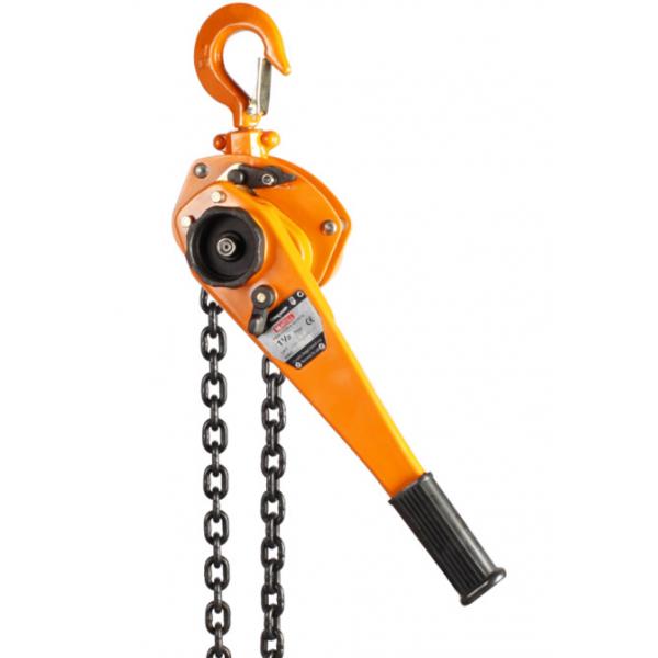 Quality Heavy Duty Alloy Steel 2 Ton 3 M Chain Lever Hoist For Warehouse / Factory for sale