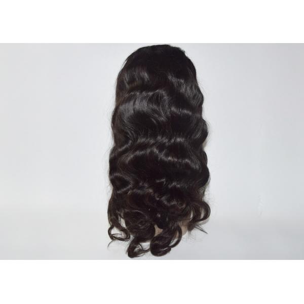 Quality Unprocessed Brazilian Human Lace Front Wigs , Human Hair Lace Front Braided Wigs for sale
