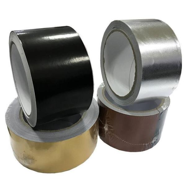 Quality Matt Adhesive Aluminum Foil Tape 50 Micron 2.0 Mil for sale