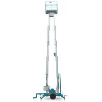Quality 9m Lifting Height And 200Kg Lifting Weight Mobile Aerial Work Platform Aluminum for sale