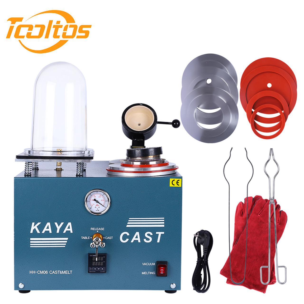 China Tooltos Experience KAYA CAST Jewelry Vacuum Investing Casting Melting Machine For Jewelry Manufacturing factory