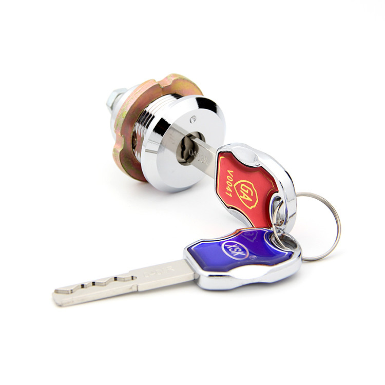 China Laser Logo Tubular Key Cam Lock , File Cabinet Cam Locks 36mm Head Diameter factory