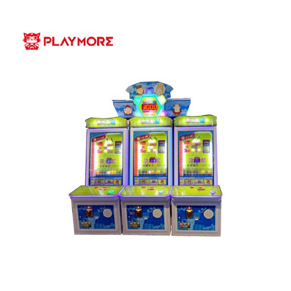 Coin Operated Lottery Treasure Quest Arcade Machine 540W Drop Ball Game ...
