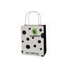 China White Paper Carrier Bags With Twisted Handles , Shopping Recycled Kraft Paper Bags factory