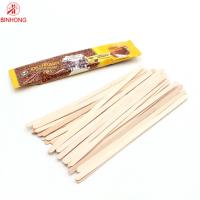 China Sustainable ISO9001 Wooden Mixing Sticks For Coffee factory