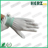 China Anti Static ESD Top Fit Glove Laboratory Carbon PU Palm Fit Gloves factory