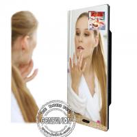 China Resolution 1920*1080 Wall Mount LCD Display 43 Inch Magic Mirror AD Player 450 Nit for sale