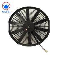 China Bus / Truck Condenser 12v 14 Inch Cooling Fan Auto Air Conditioner Parts factory
