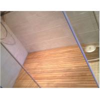 China highly waterproof teak wood shower flooring factory