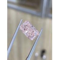 Quality Radiant Fancy Intense Pink VS1 Lab Grown Baby Pink Diamonds Loose Synthetic for sale