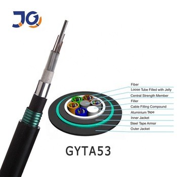 Quality GYTA 53 Underground Fiber Optic Cable for sale